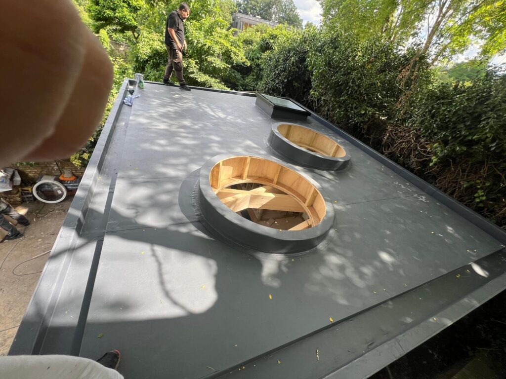 Single ply membrane done in Stockwell