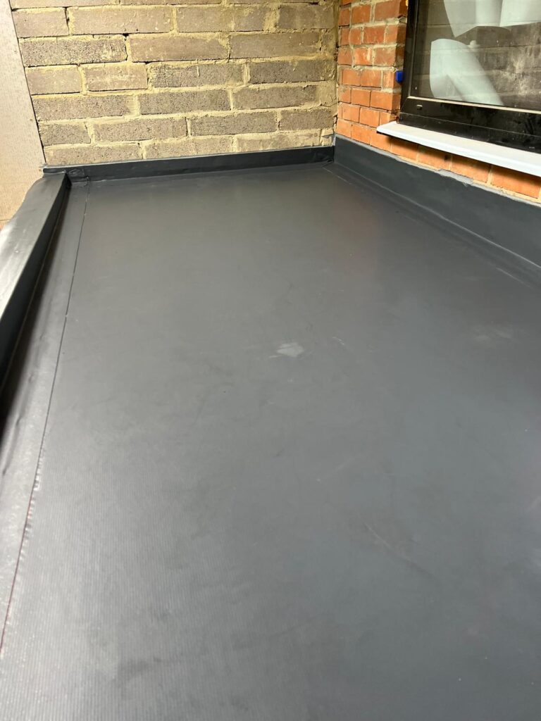 Roof and balcony water proof with single ply membrane