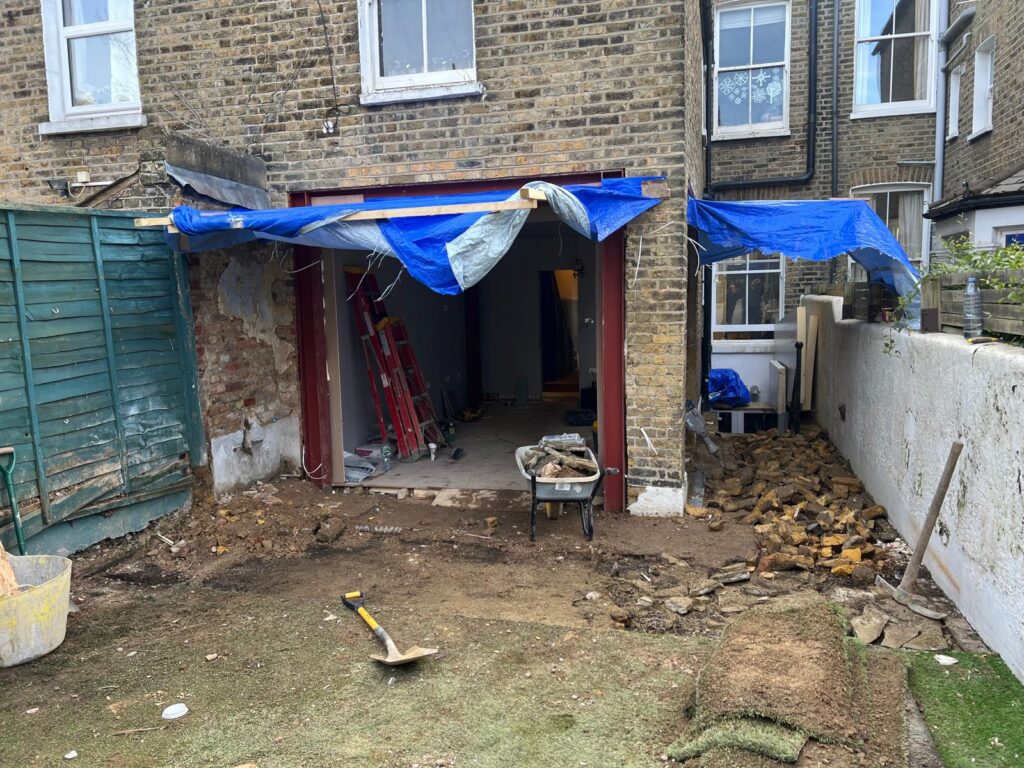 Extensions and renovations at Clapham South