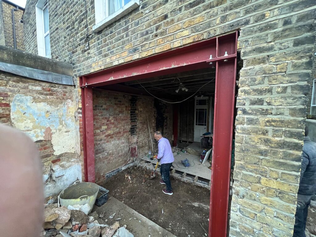 Extensions and renovations at Clapham South