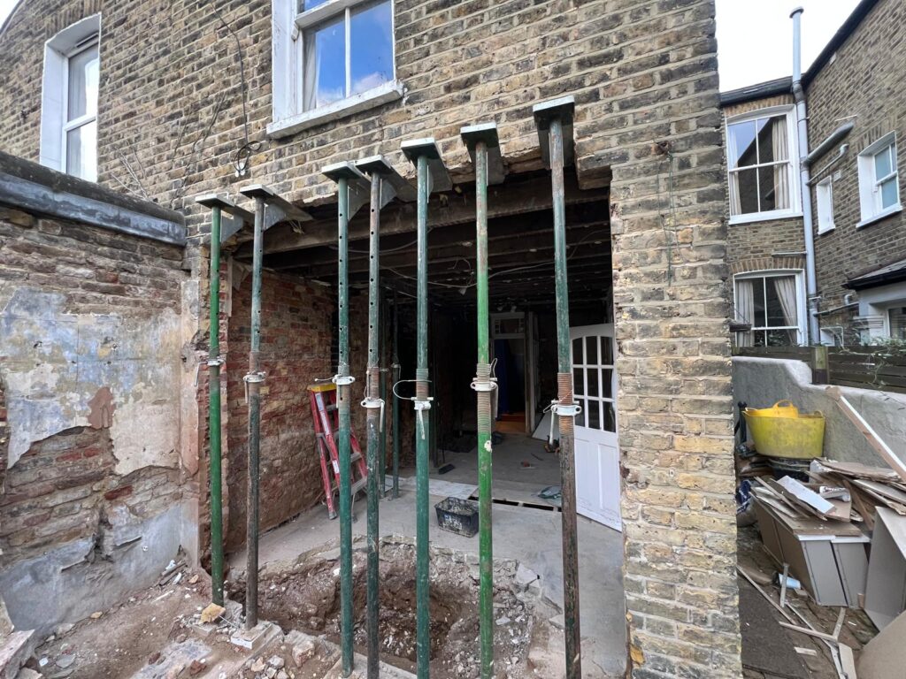 Extensions and renovations at Clapham South