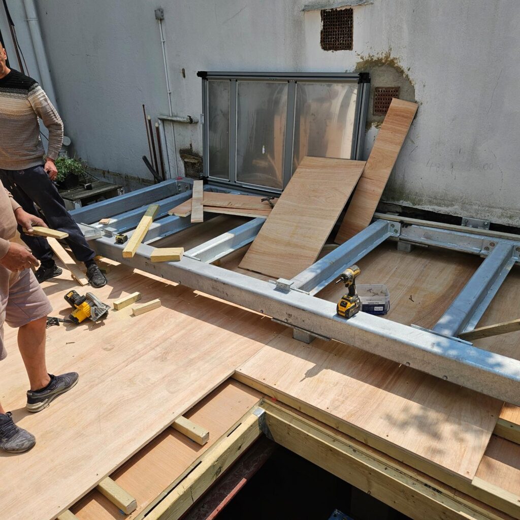 Marylebone flat roof