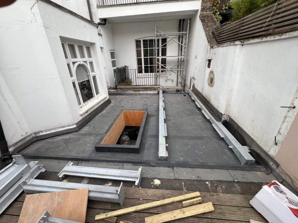 Marylebone flat roof